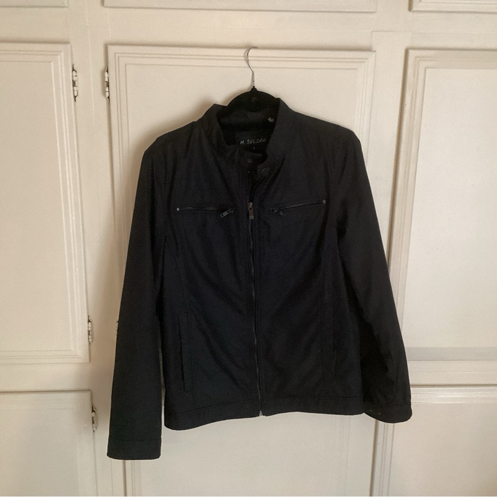 M. Julian Bomber Jacket Y2K 90s Black Men’s Small